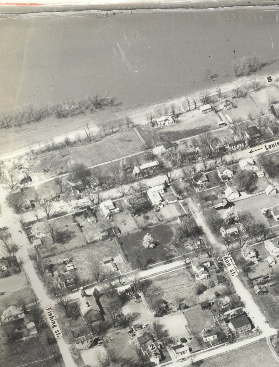Aerial View of Ghent, Kentucky