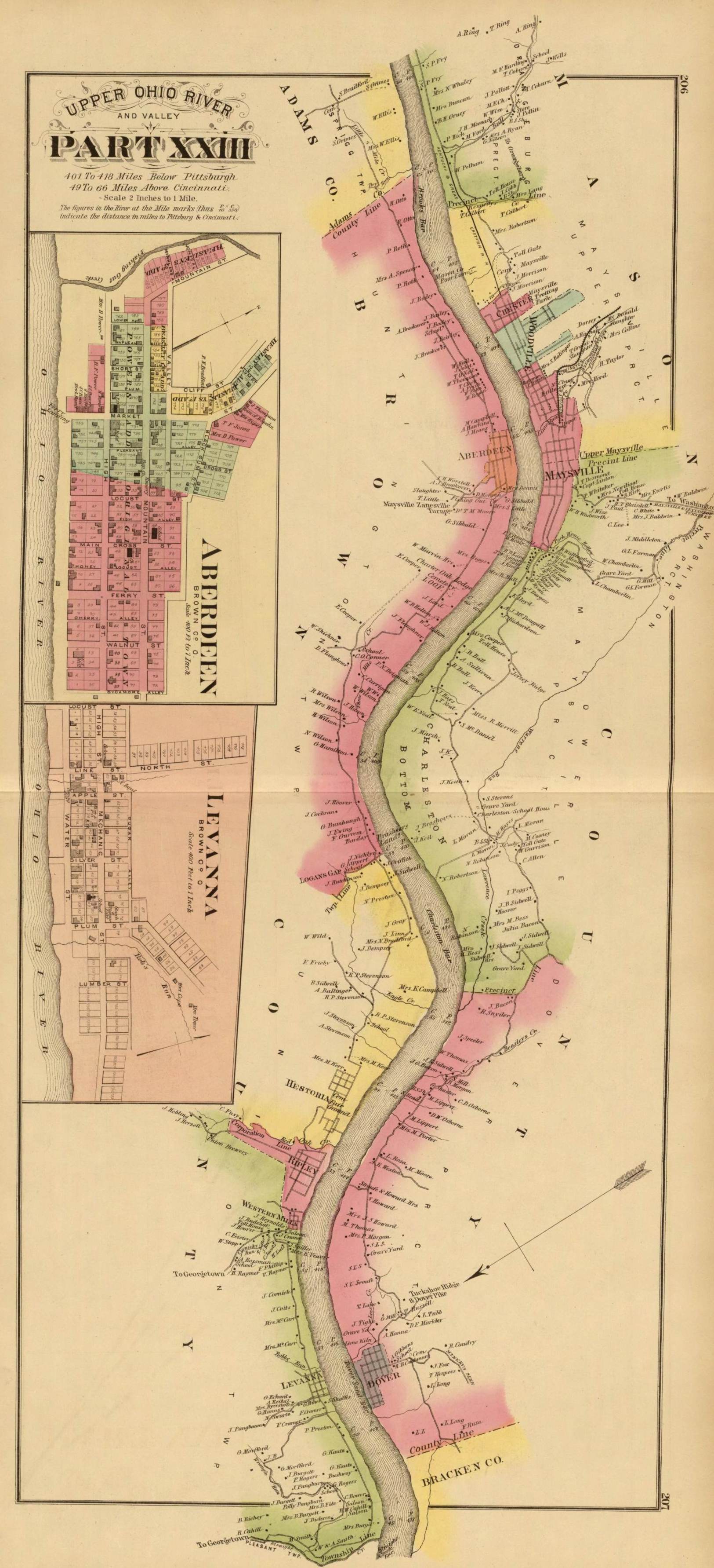 Ohio River Map
