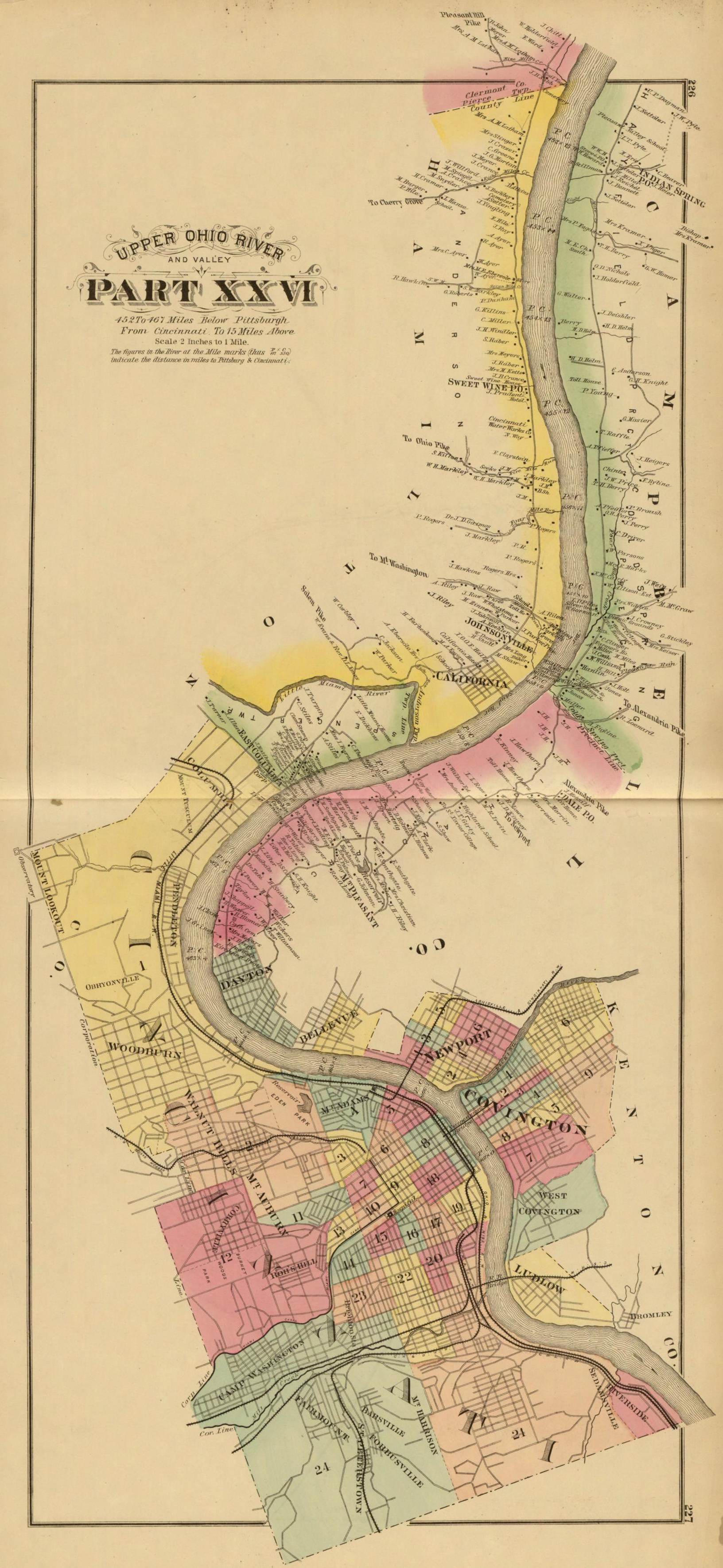 Ohio River Map