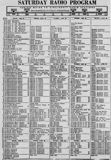Radio Schedule