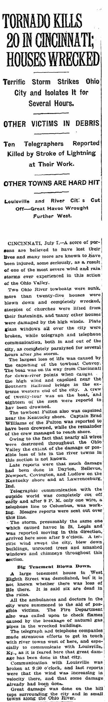 Tornado Article