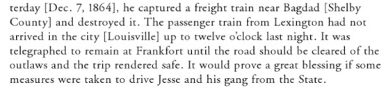 Jesse, Horse Thief
