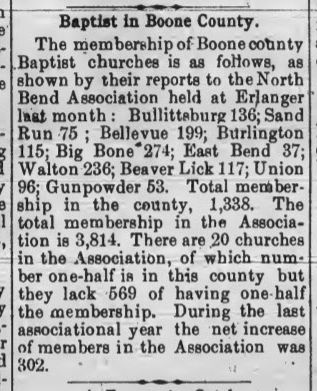 Boone Baptists
