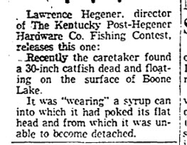 Boone Lake Fish