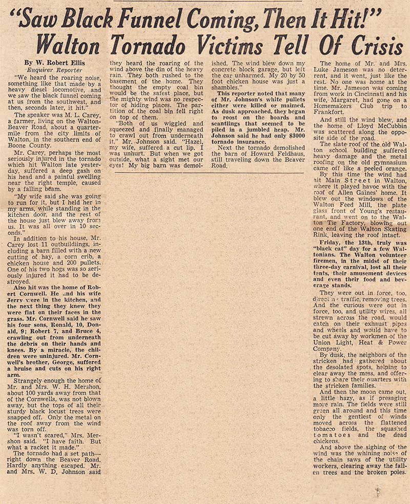 Walton Tornado