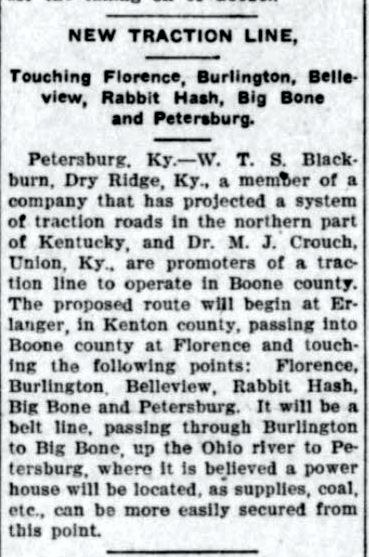 New Traction Line