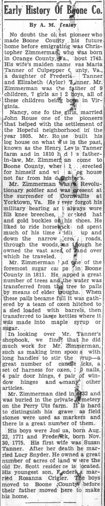 yealey History Text