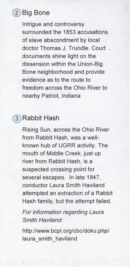 Boone Co UGRR