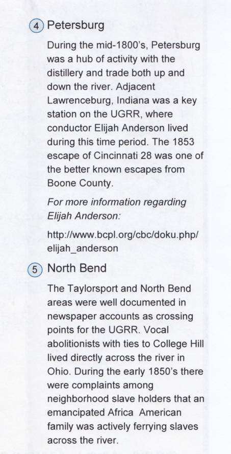 Boone Co UGRR