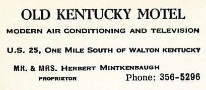 The Old Kentucky Motel