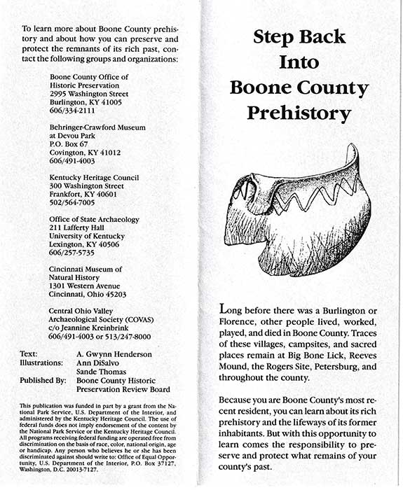 Boone Pre-History