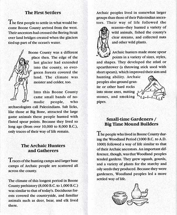 Boone Pre-History