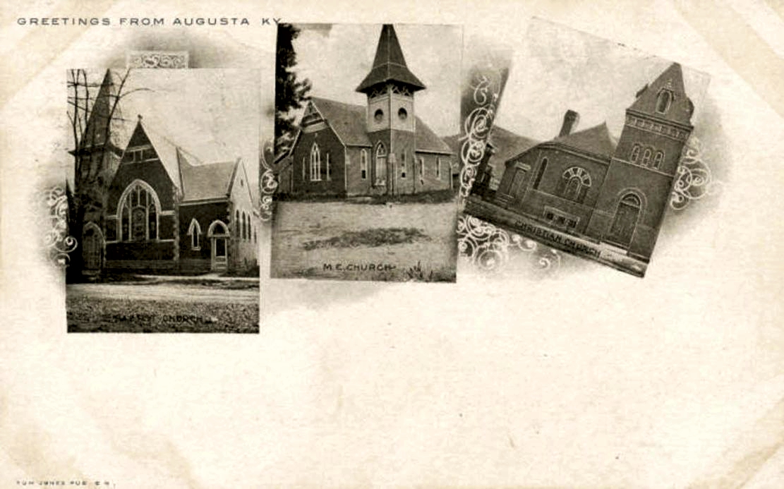 Three Churches, Augusta, Kentucky