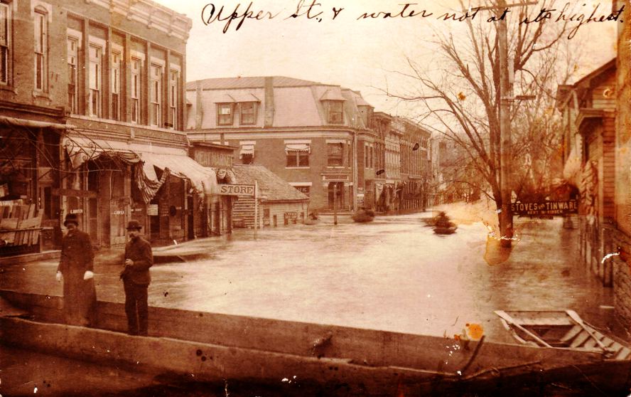 Flood in Augusta, Kentucky