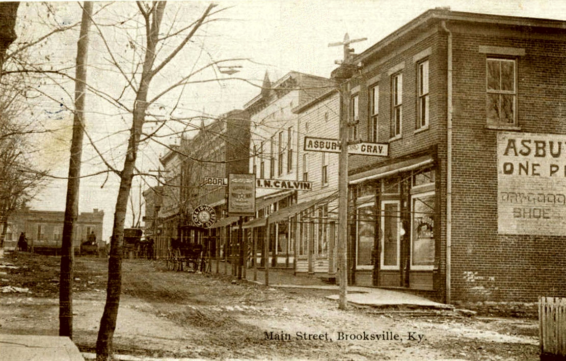 Main Streeet, Brooksville, Kentucky