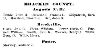Bracken County, Kentucky