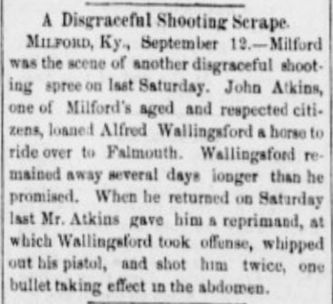 Milford Shooting