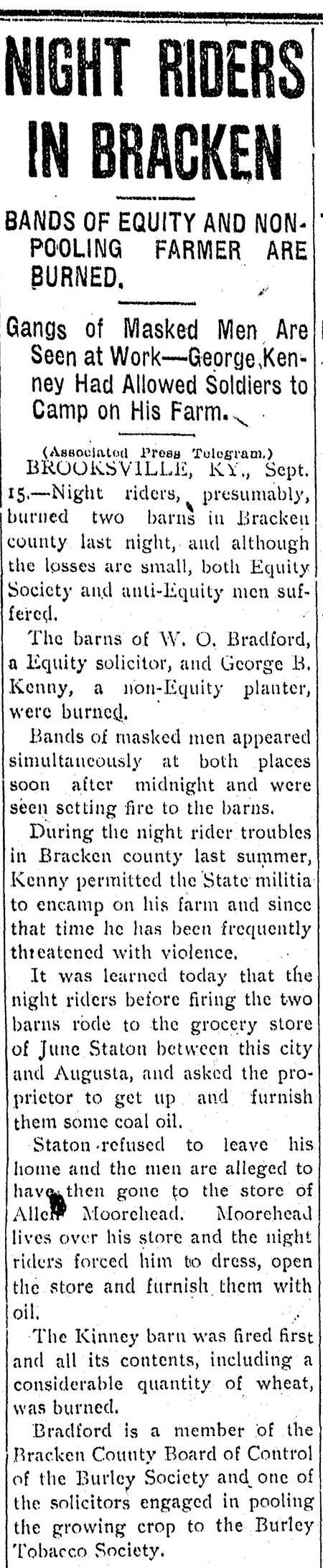 Bradford/Kenney
