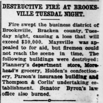 Fire, 1919