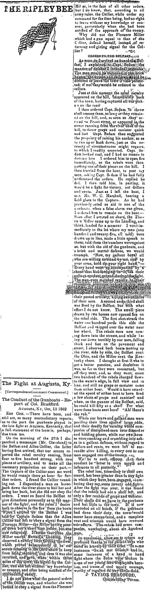 Bradford's Civil War Report