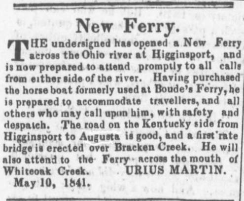 Ferry, 1841