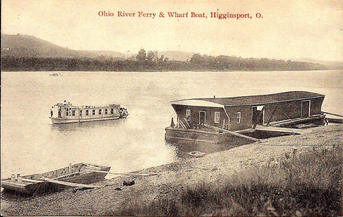 Higginsport Wharf Boat