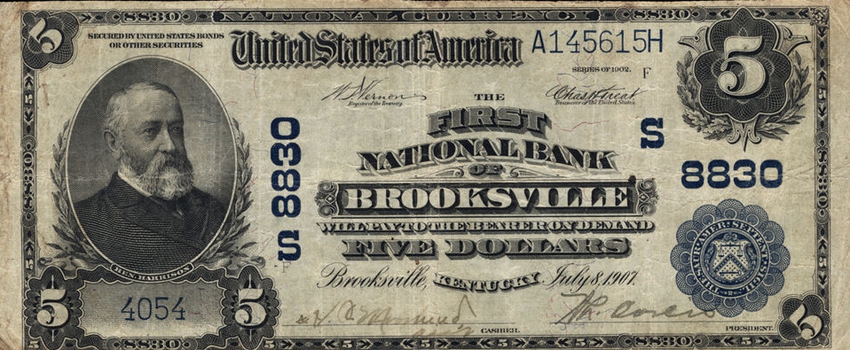 $5 Brooksville, Ky