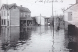 Newport Flood Scene