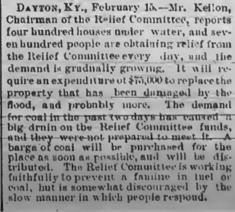 1884 Flood in Dayton