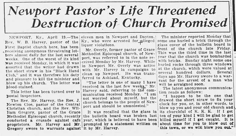 Pastor Harvey
