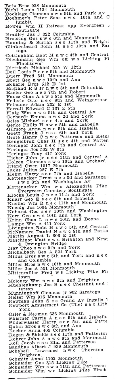 Newport Saloons