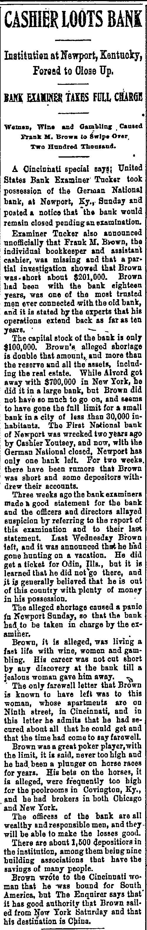 Bank Fails