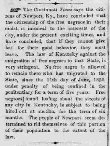 Newport Negroes