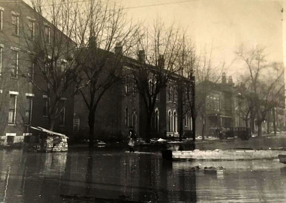 1937 Flood in Newport, Kentucky