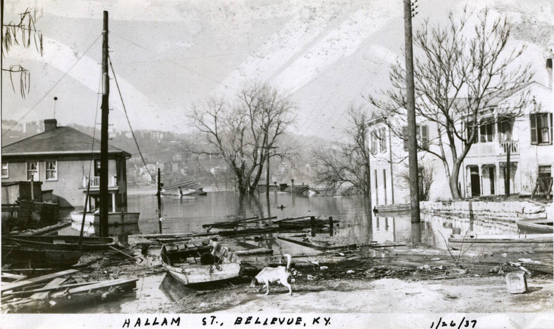 1937 Flood, Bellevue, Kentucky