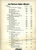 El Greco Menu