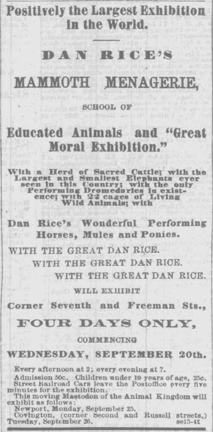 Dan Rice Circus