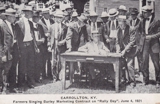 Tobacco Signing