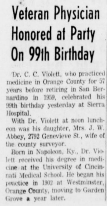 C. C. Violett