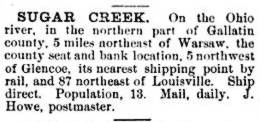 Sugar Creek
