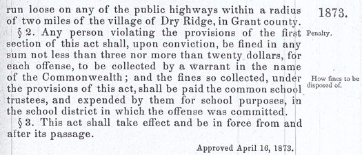 Livestock Law