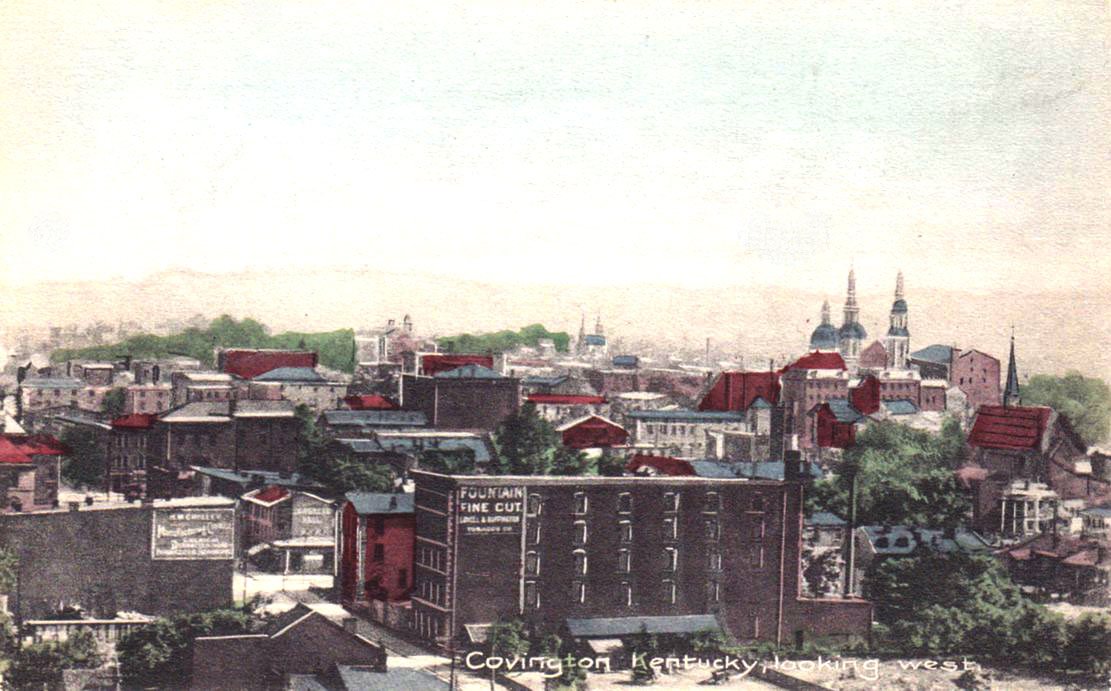 Looking West in Covington, Kentucky