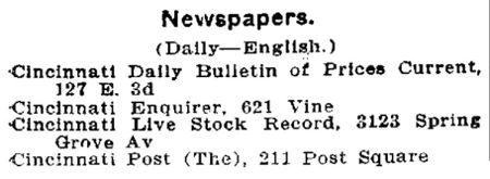 Cincinnati Newspapers