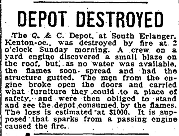 Depot Burns