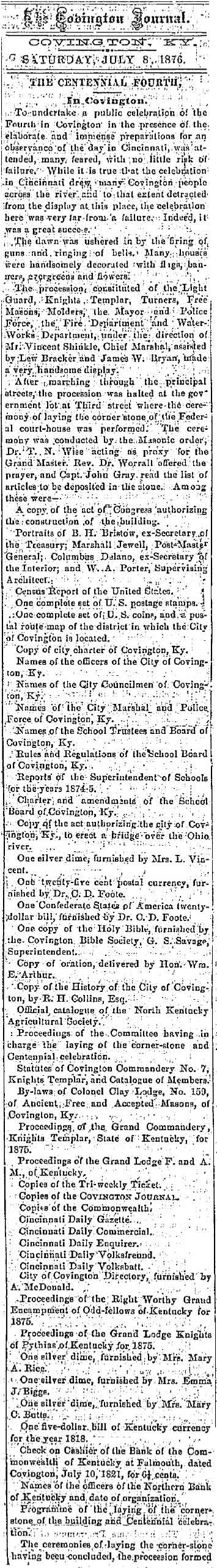 Centennial Fourth
