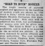 Road to Ruin