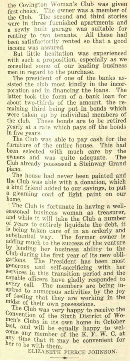 Women's Club