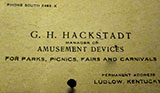 Hackstadt's Amusement Devices