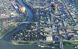 Aerial of Covington