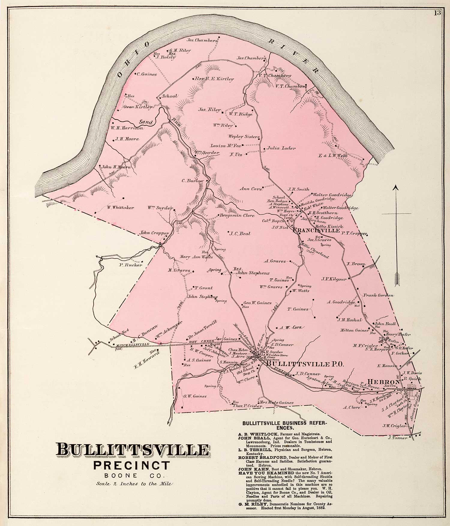 1883 Map